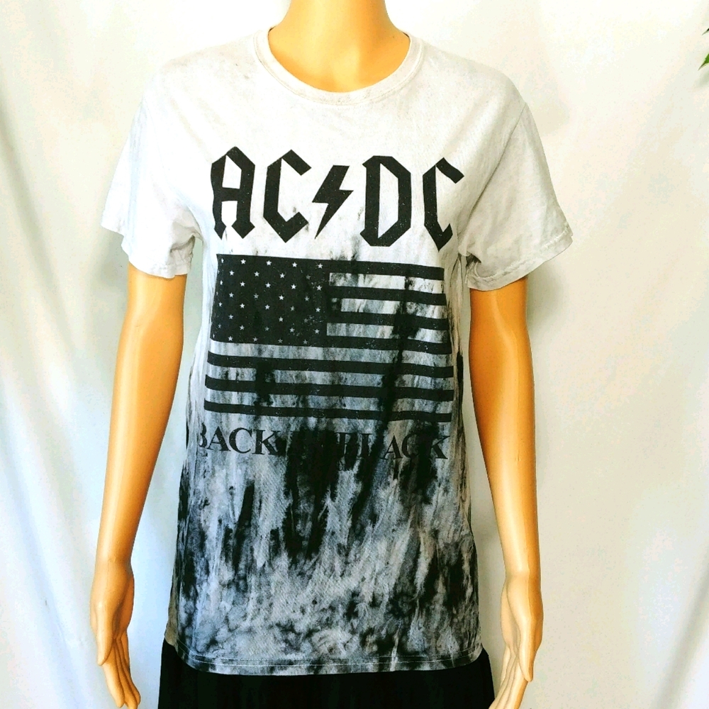 AC/DC Tie-Dye Tee Shirt